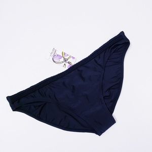 Island escape swim braided bikini bottom